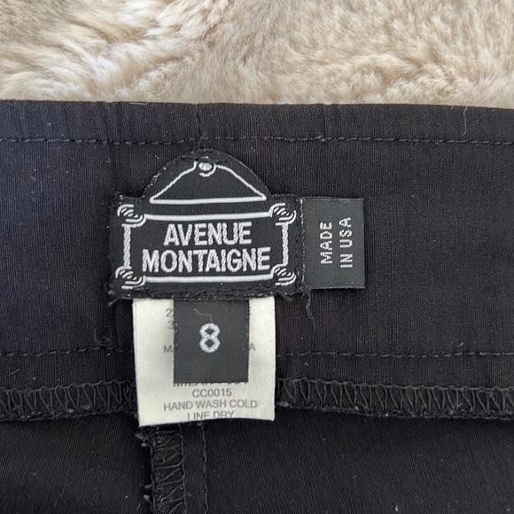 Avenue Montaigne Women’s Black Pains Super stretchy fabric, size 8 - Picture 4 of 6